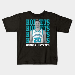 Charlotte Hornets Gordon Hayward 20 Kids T-Shirt